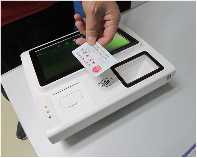 東信智能10寸臺式身份證指紋終端