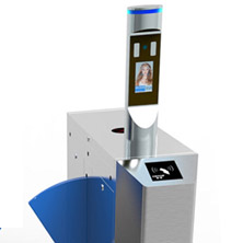 小鋼炮動態人臉識別閘機通道系統