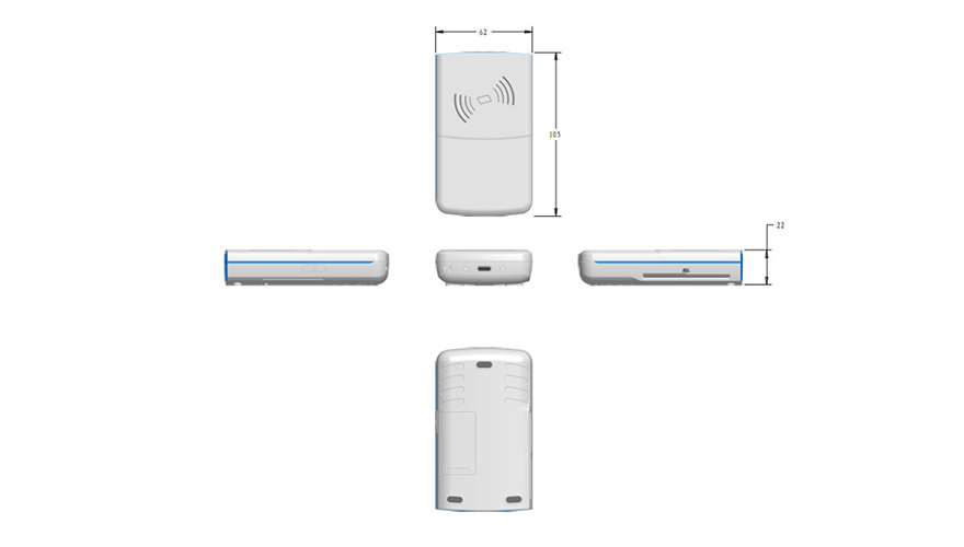 廣東東信智能科技有限公司EST-100P手持式社保卡讀卡器 廣東東信智能科技有限公司EST-100P手持式社保卡讀卡器